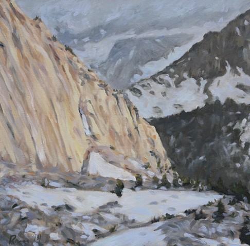 sierra nevada, dusk, granite, landscape, mountain, California, Canyon, snow