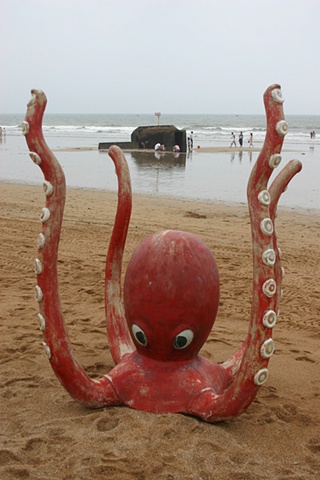 Octopus on the beach - Jiaonan