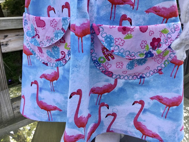 "Janice," Flamingoes