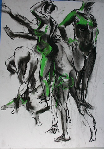 Nudes in Green II