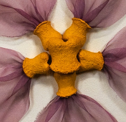 Big Pink Wallflower - Detail
