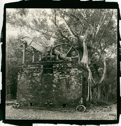 Abandoned Sugar Mill in the Jungle, Orange Walk, Belize