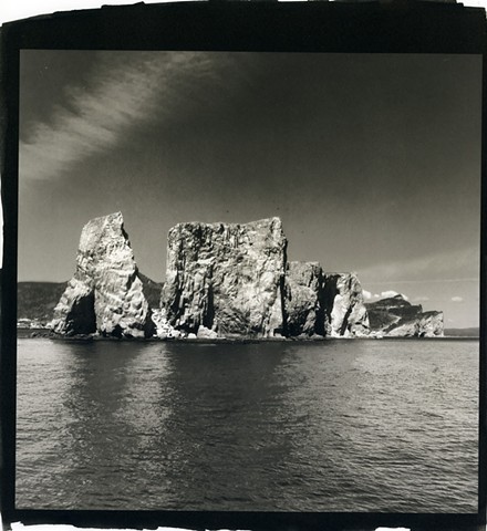 The Gaspé, Seascape, Percé Rock