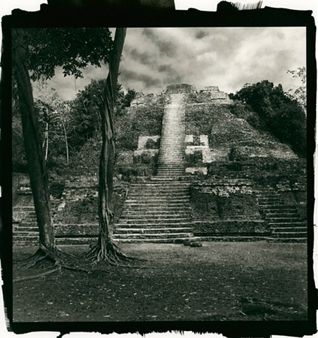 The High Temple, Lamanai Mayan Ruins, Orange Walk, Belize