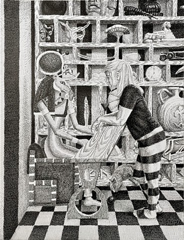 Alice Stops At A Curio Shop