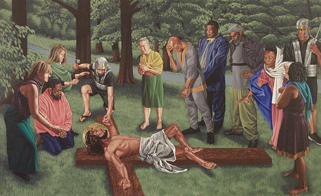 Station 11 Jesus Is Nailed To The Cross