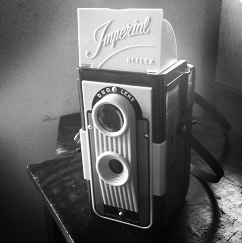 Kodak Imperial Reflex Camera

(This camera has the dubious distinction of being the model used by Lee Harvey Oswald to make some disturbing self portraits in 1960) 