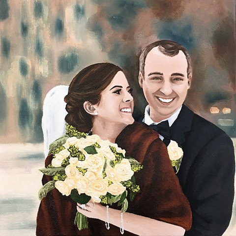 Wedding Couple Portrait