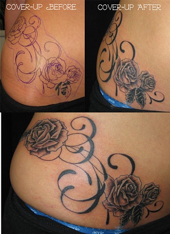 cover up with roses