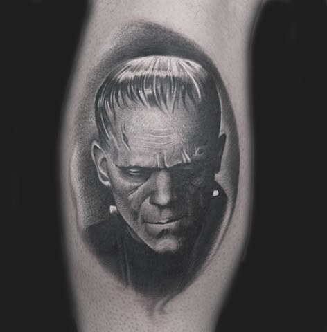 Frankenstein Tattoo  
