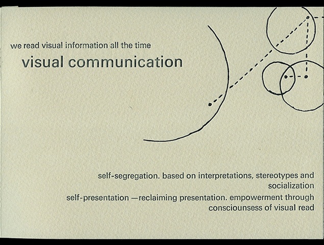 The Visual Communication of Clothing: A Brain-Storm (pg. 5)