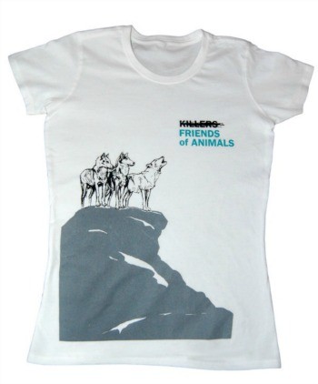 Friends of Animals Wolf T-Shirt