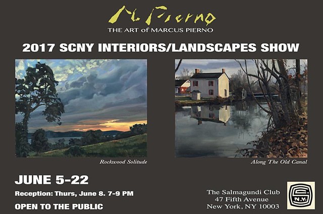 2017 SCNY Landscapes/Interiors Exhibition