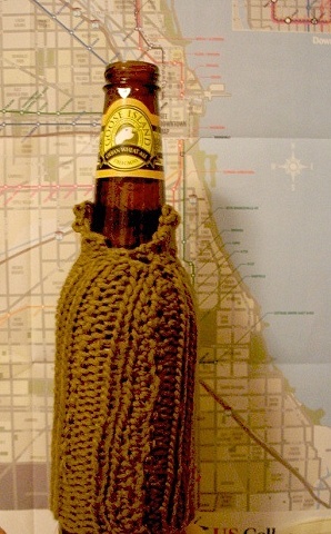 Knit Beer Coozie