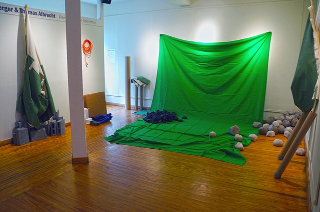Installation view: before the first performance (Daylight)