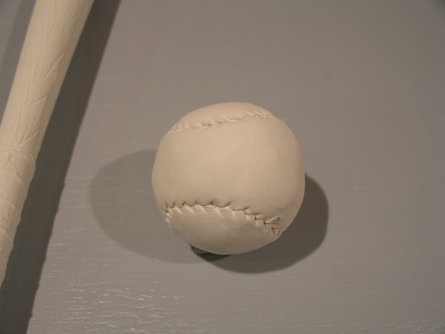 Porcelain Baseball (detail)