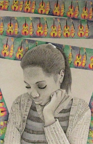 Scholastic Art Honorable Mention by Zoe' Howell