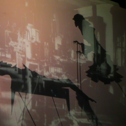 The Land of Shadow:  Puppet Installation; stills from opening night