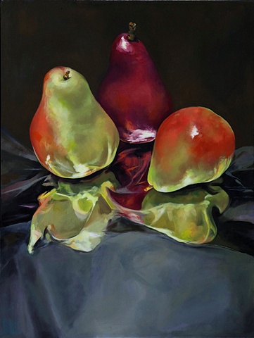 Pears on Foil