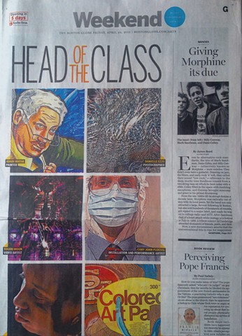Boston Globe
Arts Section Cover