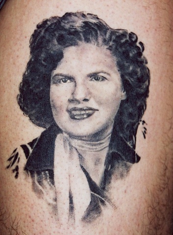 Patsy Cline
tattoo by Danny Gordey