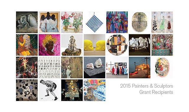 Joan Mithchell Foundation 2015 Painters & Sculptures Grant Recipients 