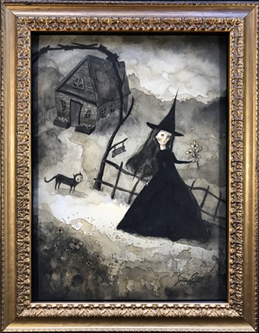 SOLD
Sophia Rapata
"When A Witch Goes Off To Work"