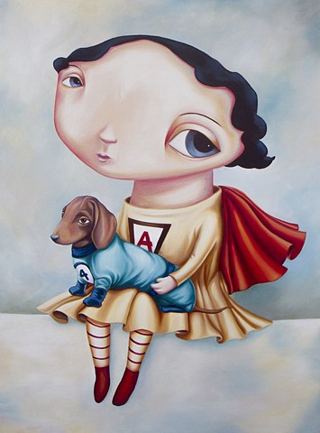 Rachel Favelle
“Super Self and Cindy”