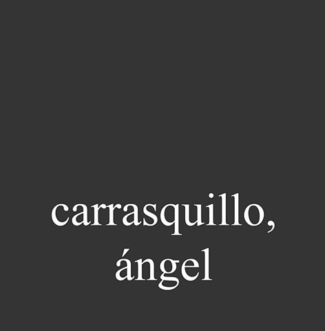 Carrasquillo, Ángel