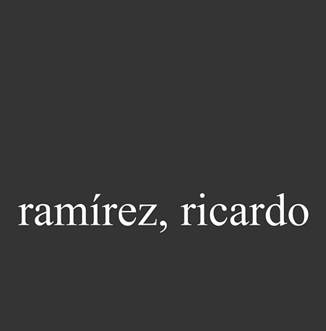 Ramirez, Ricardo