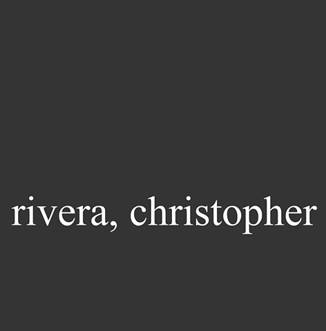 Rivera, Christopher