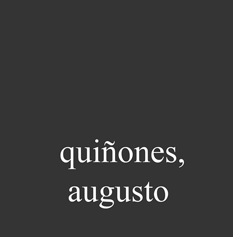Quiñones, Augusto