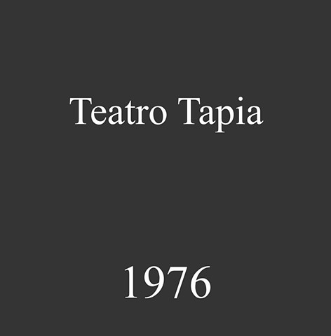 Teatro Tapia. 1976
