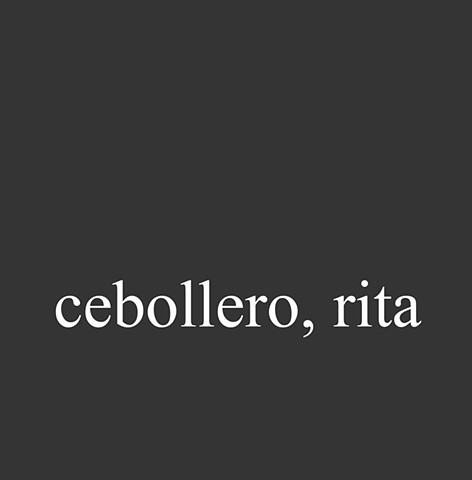 Cebollero, Rita