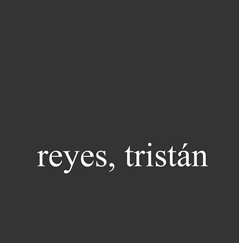 Reyes, Tristán