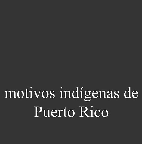 Motivos Indígenas de Puerto Rico