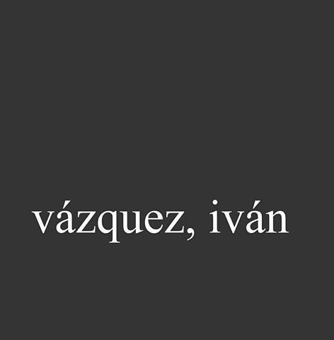 Vázquez, Iván