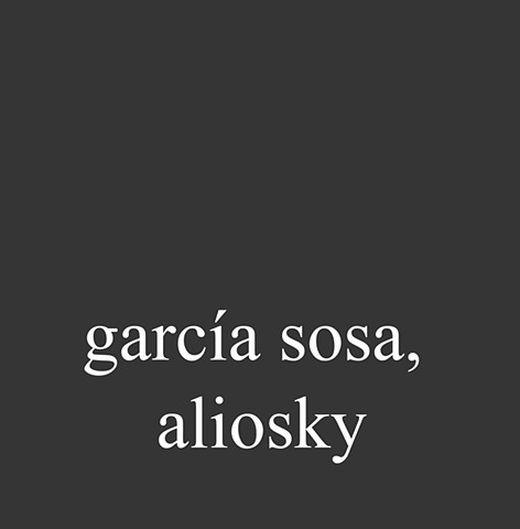 García Sosa, Aliosky 