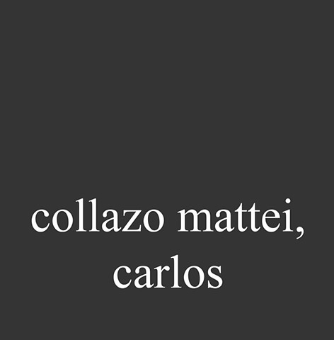 Collazo Mattei, Carlos