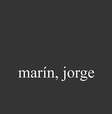 Marín, Jorge