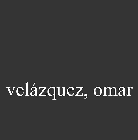 Velázquez, Omar