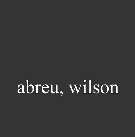 Abreu, Wilson