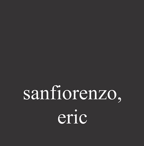 Sanfiorenzo, Eric