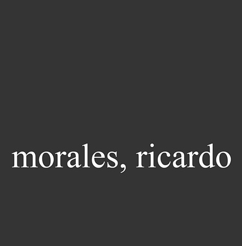 Morales, Ricardo