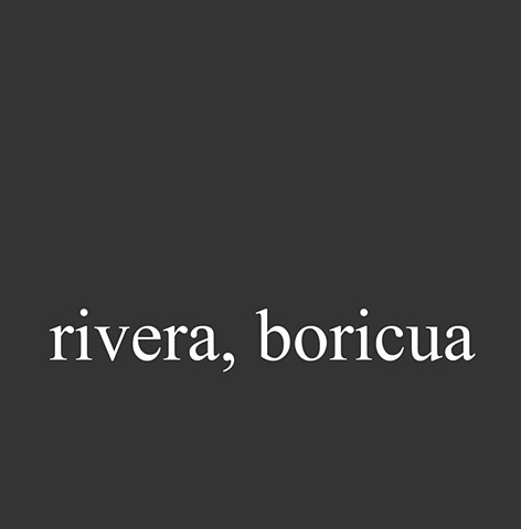 Rivera, Boricua