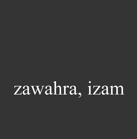 Zawahra, Izam