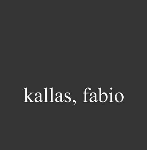 Kallas, Fabio