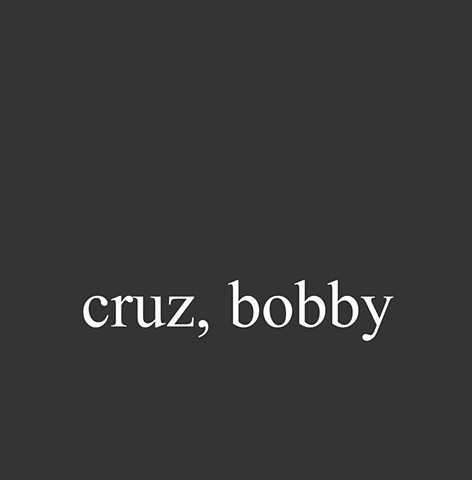 Cruz, Bobby