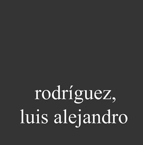 Rodríguez, Luis Alejandro