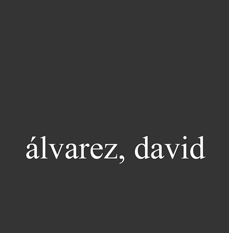 Álvarez, David